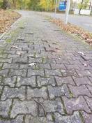 Foto: Stolperstellen Gehweg  