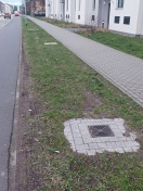 Foto: Zerfahrene Grünflächen  