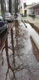 Foto: Regenwasser ließt nicht ab 