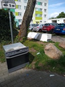 Foto: Illegale Müllabladung Sondermüll  