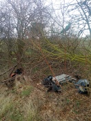 Foto: Sperrmüll in Windschutzstreifen 
