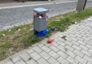 Foto: Müll auf dem Deich 