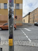 Foto: Ampeltaster für Fußgänger funktioniert nicht 