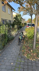 Foto: Behinderung durch E-Fahrrad 