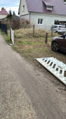 Foto: Absperrung vergessen 