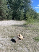 Foto: Müll am Wanderweg 