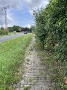 Foto: Gehweg nicht nutzbar 