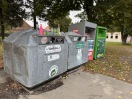 Foto: Glasbehälter wird nicht geleert 