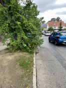 Foto: Stauch hängt auf Fahrspur  