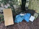 Foto: Abfallablagerung Friedhof Schiffmühle 