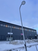 Foto: Laterne umgefahren / Elektrik offen 