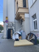 Foto: Sperrmüll und Graffiti 