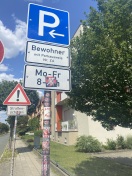 Foto: Verkehrsschild  