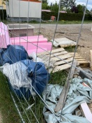 Foto: Müll auf der Baustelle jeglicher Art  