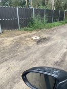 Foto: Zustand der Straße  