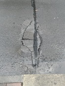 Foto: Schlagloch/Strassenschaden 