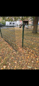 Foto: Zaun zerstört  