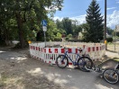 Foto: Baustelle auf Rad-/Gehweg ohne Bauarbeiten 