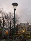 Foto: Defekte Laternen Wasserspielplatz 