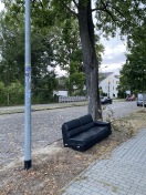 Foto: Illegale Entsorgung von Sperrmüll 