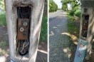 Foto: Laternenabdeckung entfernt 