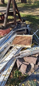 Foto: Illegale Sperrmüllablagerung in der freien Natur 