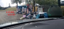 Foto: Flaschen + Kleider--Container   am Sportplatz 