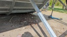 Foto: Glas auf dem Skate Platz  