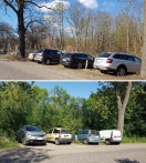 Foto: Wilder Parkplatz 