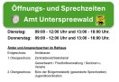 Foto: Eingang Rathaus Golßen 
