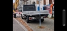 Foto: Mangelhafte Baustellenabsperrung / Verkehrsgefährdung 