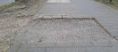 Foto: Stolperstellen auf dem Geweg 