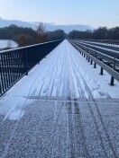 Foto: Autobahnbrücke nicht geräumt 