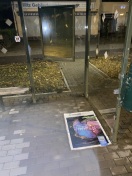 Foto: Plakatkasten Bushaltestelle  