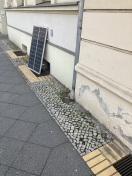 Foto: Ein altes Solarmodul  