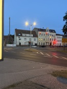 Foto: 3 armige Peitschenlampe Kreuzung Logenstrasse  