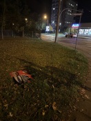 Foto: Wahlplakat abgefallen und vergessen 