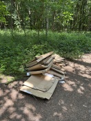 Foto: Pappen und Styropor 