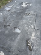Foto: Straßenschäden 