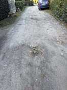Foto: Straßenschäden Kurzer Weg, Brunnenweg, Ringweg 