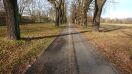 Foto: Radweg am Bugapark voller Split und Kies! 