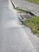 Foto: Absenkung Fahrbahn 
