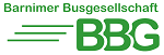 Abbildung Logo Barnimer Busgesellschaft BBG in grünen Großbuchstaben