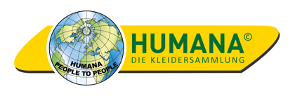 Abbildung Logo Humana Kleidersammlung Weltkugel